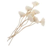 TOYANDONA 8Pcs Diffuser Reeds Sticks with Flower Shape and Rose Design for Interior Decoration and Bedroom Scented Oil to Release Fragrance and Create Natural Relaxing Aromatherapy