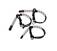 TOYANDONA 8PCS Golf Bead Stroke Counter Bracelets with Durable Clips Plastic Ball Beads Score Markers for Men and Women Golfers Easy to Use Wrist Score Tally for Counting Random Color