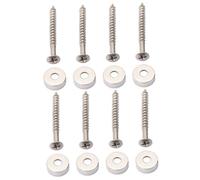 TOYANDONA 8pcs Guitar Parts Electric Guitar Neck Joint Bushing Bolts Screws for and Bass Easy Install Kit