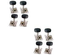 TOYANDONA 8pcs Guitar Tuning Pegs Tuning Keys for String Alignment Essential Replacement for Electric Guitars and Practical Tuners Silver