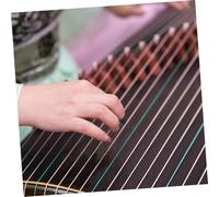 TOYANDONA 8pcs Guzheng Finger Picks Natural Horn Guzheng Nails for Beginners and Adults Comfortable Finger Nail Protectors for Practice and Performance