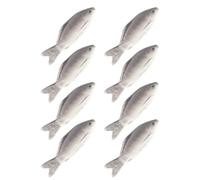 TOYANDONA 8pcs Inch Pu Simulated Fish, Waterproof Miniature Aquatic Display Model that Stimulates Imagination, for Party Display, Drama Performance, and Prank Photography