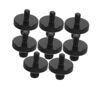 TOYANDONA 8pcs Male to Male Camera Thread Adapter Screw Metal Microphone Stand Converter for Tripod Mounts Anti-slip Weatherproof Camera and Mic Holder Expansion Accessories