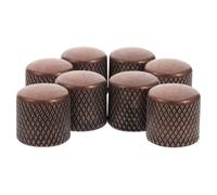 TOYANDONA 8pcs Metal Guitar Knob Caps Volume Tone Control Potentiometer Knobs for Electric Bass Guitar Replacement Accessories
