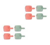 TOYANDONA 8pcs Pacifier Cases Storage Boxes for Boy Girl Teether Box Portable Loop the Go