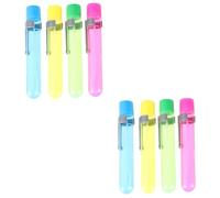 TOYANDONA 8pcs Pen Shape Bubble Bottle Creative Fun Bubble Maker for Boy Girl Lightweight Design Safe for Boys Girls for Parties and Random Colors