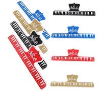 TOYANDONA 8pcs Piano Music Folder Book Clip Page Holder Sheet Music Page Holders Easy to Carry Fix