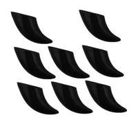 TOYANDONA 8pcs Realistic Long Claw Nails Press Gel Furry Costume Parts for Fursuit Paws DIY Detachable Accessories for Cosplay Carnivals and Conventions