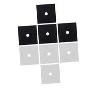 TOYANDONA 8Pcs Reusable Gas Range Protectors Stove Covers Kitchen Essentials Household Stove Burner Mats Pre-Cut Fit for Easy Cleaning and Oil-Resistant Maintenance