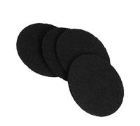 TOYANDONA 8pcs Round Activated Carbon Odour Filters Replacement for Kitchen Compost Bin Diameter Thick Deodorizing Pads for Litter Box Freshness and