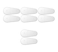 TOYANDONA 8pcs Safety Cabinet Locks Proofing Locks for Cabinets Refrigerators Easy Installation Self-Adhesive Design Smooth Edges for Pet Safety