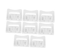 TOYANDONA 8pcs Safety Sliding Door Locks for Cabinets and Windows White Cabinet Locks for Childproof with Easy Installation Discreet Design for Home Safety and Accident Prevention