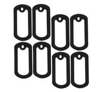 TOYANDONA 8pcs Silicone Dog Tag Covers Protective Pet Id Tag Silencers Durable Noise Reducing Accessories for Dogs with Smooth Surface and Reusable Design