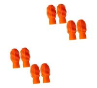 TOYANDONA 8pcs Silicone Drum Stick Protective Caps Covers for Drum Stick Cap Accessories for Silent Practice Music Accessories Cover Silicone