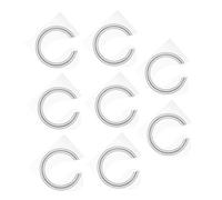 TOYANDONA 8pcs Sound Hole Rosette Stickers for Guitar Decoration Easy to Install Inlay Decals Self-adhesive Sound Hole for Acoustic Guitars