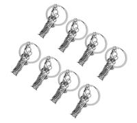 TOYANDONA 8pcs Statue of Liberty Keychains of July Patriotic Goddess Pendants Independence Day Key Rings for Backpack Handbag Accessories Party