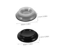 TOYANDONA 8pcs Upright Piano Caster Cups Floor with Slip and Noise Reducing Pads Furniture Leg Pads Protection for Hardwood Tile and Carpet Floors Secure Grip and Strong
