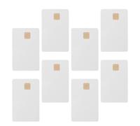 TOYANDONA 8pcs White Smart Ic Cards with 2k Memory, Stable Performance and Splashproof Pvc Access Control Cards for Environments and Home Use