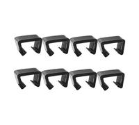 TOYANDONA 8pcs Wicker Furniture Clips Plastic Fasteners for Outdoor Rattan Chairs Patio Sofa Connectors Heat Resistant Reusable Garden Sofa Fixing Clamps Easy Hand Installation