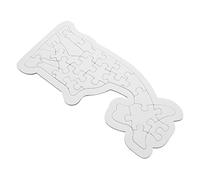 TOYANDONA 8sets Diy Giraffe Puzzle Blank Jigsaw Toys Boy Girl Educational Plaything Jigsaw Puzzles for Boys and Girls Age