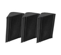 TOYANDONA 9pcs Acoustic Panels Sound Absorbing Soundproof Wall Tiles Professional Soundproofing
