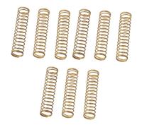 TOYANDONA 9pcs Brass Spring for Trumpet Wind Instrument Repair Parts Lightweight Essential Replacement for Trumpet Kit Parts Tension Springs for Maintenance Golden