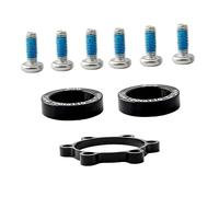 TOYANDONA 9pcs Durable Hub Spacers for Mountain Bike Conversion Lightweight Screw Washers for Road and Mountain Bikes Easy to Store and Use Practical and Safe