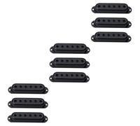 TOYANDONA 9pcs Metal Guitar Pickup Covers Electric Guitar Pickup Accessories Open Design Cover for Enhanced Sound Easy to Install