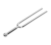 TOYANDONA A 440hz Tuning Fork 440hz round Tuning Fork Professional Portable Stainless Steel Silver round Design for Guitar Viola