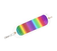 TOYANDONA ABS Trolling Lure Flasher for Trout and Steelhead Fishing | White Reflective ABS Build, Streamlined Action and Smooth Finish, for Lake Trolling and River Use
