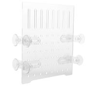 TOYANDONA Acrylic Aquarium Divider with Suction Cups Transparent Micro Isolation Board for Fish Aggression Prevention Durable and Easy to Clean Fish Tank Separator for Breeding and Tank