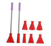 TOYANDONA Acrylic Pouring Nozzle Tool Stainless Steel Straw Blow Nozzles for Fluid Painting Precise Control Paint Pouring Supplies for Beginners and Artists Dutch Pour Bloom Techniques