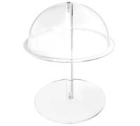 TOYANDONA Adjustable Acrylic Hat Display Stand for Desktop Hats Cap Holder Rack with Base Space-saving Organizer for Baseball Caps Fedora Cowboy