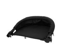 TOYANDONA Adjustable Black Cloth Stroller Footrest Extension for Baby and Umbrella Stroller with Extended Footrest Design, Universal Pram Pedal Support for Comfortable Outdoor Use