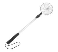 TOYANDONA Adjustable Chicken Egg Grabber Tool with Anti-slip Handle, Extendable 44-75cm Stainless Steel and Aluminum Alloy Egg Picker for Farm and Coop Use