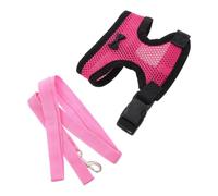TOYANDONA Adjustable Chicken Harness with Extra-long Leash for Rooster and Hen Breathable Mesh Pet Strap with Comfortable Fit Stylish Outdoor Poultry Accessory for Ducks and Geese