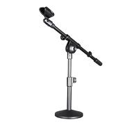 TOYANDONA Adjustable Desk Microphone Stand for Broadcasts Podcasts and Meetings Stable Mic Holder Comfortable Height and Angle for Performance