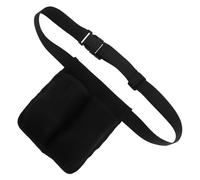 TOYANDONA Adjustable Dual Pocket Waist Bag for Essential Oil Bottles, Massage Bottle Holder Organizer with Belt for Therapists and Home Use