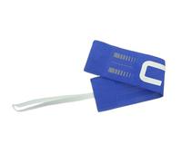 TOYANDONA Adjustable Elastic Soccer Team Captain Armband for Youth and Adults Comfortable Sports Band for Football Matches Quick-fit Elastic Football Captain's Arm Band in Blue for Outdoor