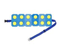 TOYANDONA Adjustable Eva Swim Float Belt for Adults Comfortable Water Exercise Aid for Swimming Lessons and Water Aerobics Soft Skin Friendly Material Fit