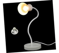TOYANDONA Adjustable Gooseneck Candle Warmer Lamp with UK Plug Dimmable Wax Melt Warmer for Jar Candles Smokeless Romantic Table Lamp for Bedroom and Living Includes Bulbs White