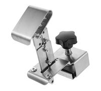 TOYANDONA Adjustable Kids Piano Pedal Height Extender for Young Pianists with Comfortable Metal Spacer Suitable for Practice Sessions at Home Or in Class Silver