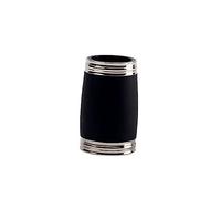 TOYANDONA Adjustable Metal Clarinet Two Section Tube Tuning Barrel e Flat Clarinet Pitch Pipe for Improved Tonal Focus and Intonation Black Accessory