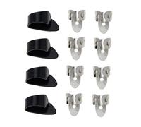 TOYANDONA Adjustable Metal Guitar Finger Protector Finger Picks for Bass Acoustic Guitar and Professionals for Practice