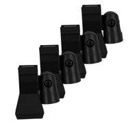 TOYANDONA Adjustable Microphone Clip Holder Re20 Microphone 4pcs, with Copper Thread Mic Holder Clamp, Firm Stable Hold, Easy Attach Detach for Mic Stands, for Audio Setups