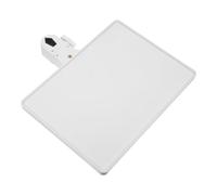 TOYANDONA Adjustable Microphone Stand Tray Clamp-on Organizer Shelf for Sound Cards and Accessories 275x205mm White Live Streaming Mic Stand Utility Holder for Outdoor Stage Recording