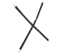 TOYANDONA Adjustable Nylon Snare Drum Strap with Comfortable Shoulder Support for Marching Performances and Parades, Free Your Hands and Save Your Effort with Sturdy Black Drum Sling