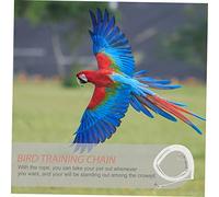 TOYANDONA Adjustable Parrot Harness Lightweight Bird Flying Leash with Secure Buckle Flight Rope for Outdoor Training and Safe Pet Bird Exercise
