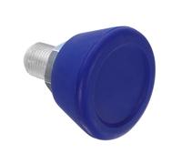 TOYANDONA Adjustable Rubber Roller Skate Toe Stop Brake Pad with Bolt Blue Replacement Toe Stopper for Roller Skates for Precise Stopping and Control