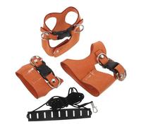 TOYANDONA Adjustable Small Animal Vest Harness Leash for Squirrels Hamsters Rats with Chew-resistant and Easy Buckle Comfortable Traction for Pet Squirrel Supplies and Chinchilla Leash